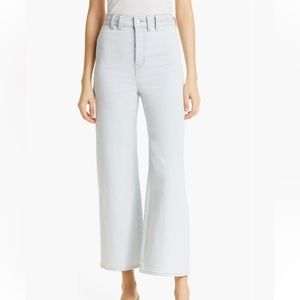 VERONICA BEARD JEANS GRANT BRAID-detail and wider leg JEANS size 32